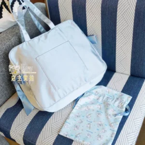 [包順豐][2件套♥️]日本Maison de FLEUR 肉桂狗 旅行袋 TRAVEL BAG TOTE Cinnamoroll コンパクトキャリーバッグ