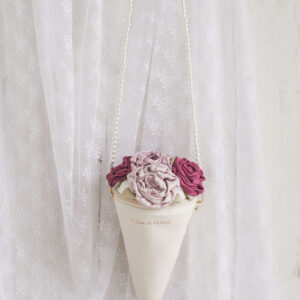 日本Maison de FLEUR 珍珠孭帶 花束 側孭袋 Crossbag ブーケショルダーバッグ