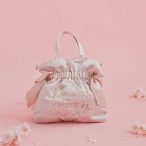 日本Maison de FLEUR 櫻花雙蝴蝶結2Way手袋 斜孭袋 sakuraダブルリボン2Wayトートバッグ