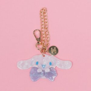 日本Maison de FLEUR x Sanrio 玳瑁貝殼色 匙扣掛飾 キーチャーム 玉桂狗Cinnamoroll PompomPurin Kogimyun Kuromi 布甸狗My Melody Hello Kitty