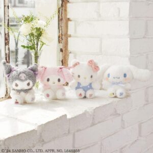 日本Maison de FLEUR× Sanrio 毛毛款掛飾 My Melody, Kuromi, Cinnamoroll, Hello Kitty チャーム