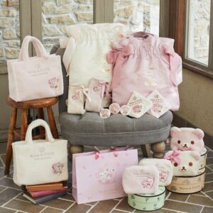 日本Maison de FLEUR 鬆弛熊 毛絨大手挽袋/收納包 コリラックマ ボアトートバッグ ボアポーチ