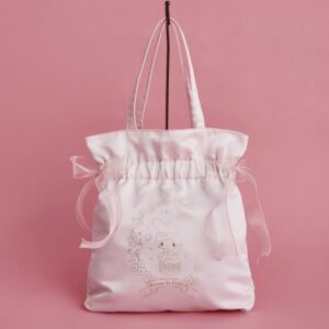 [可放A4✨]日本Maison de FLEUR My Melody 雙蝴蝶結大手挽袋ダブルリボントートバッグ SANRIO