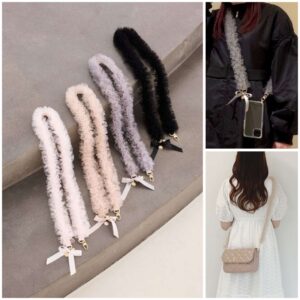 日本Maison de FLEUR 電話/手袋 荷葉邊肩帶 フリルショルダー