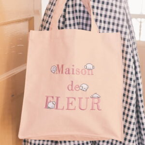 [清倉 包順豐自取❤️‍🔥][可放A4]日本Maison de Fleur Kogimyun方形帆布袋 シナモロール　スクエアトートバッグ