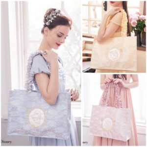 日本Maison de FLEUR Belle/Cinderella/Aurora 方形托特袋 スクエアトートバッグ