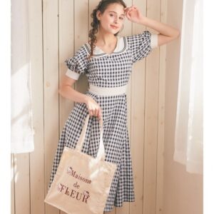 [清倉 包順豐自取❤️‍🔥][可放A4]日本Maison de FLEUR Hello Kitty 帆布袋 側孭袋 ハローキティトートバッグ
