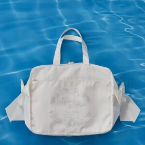 [包順豐自取🧧]日本Maison de FLEUR 海洋風貝殼印花旅行袋 シーシェルプリントキャリーオンバッグ