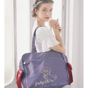 日本Maison de FLEUR 貓兒歷險記 Berlioz 旅行袋ミニキャリーオンバッグ