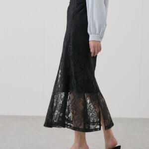 日本Jayro LACE通花 魚尾裙レースティアードスカート