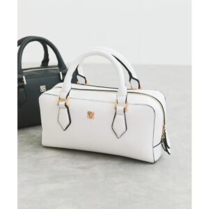 日本VIS（ビス）橫向雙用迷你波士頓包 横長2WAYミニボストン(WHITE)