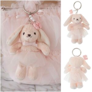 日本Maison de FLEUR 垂耳兔造型掛飾 たれ耳ラビットチャーム