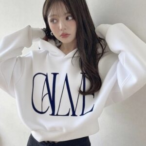 日本GRL GAME刺繡連帽衛衣 HOODIE ロゴ刺繍パーカー[pm395]