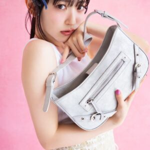 日本tiny tiny 小皮帶裝飾腋下包 ベルトワンショルダーバッグ[tiny tiny(ティニーティニー)]