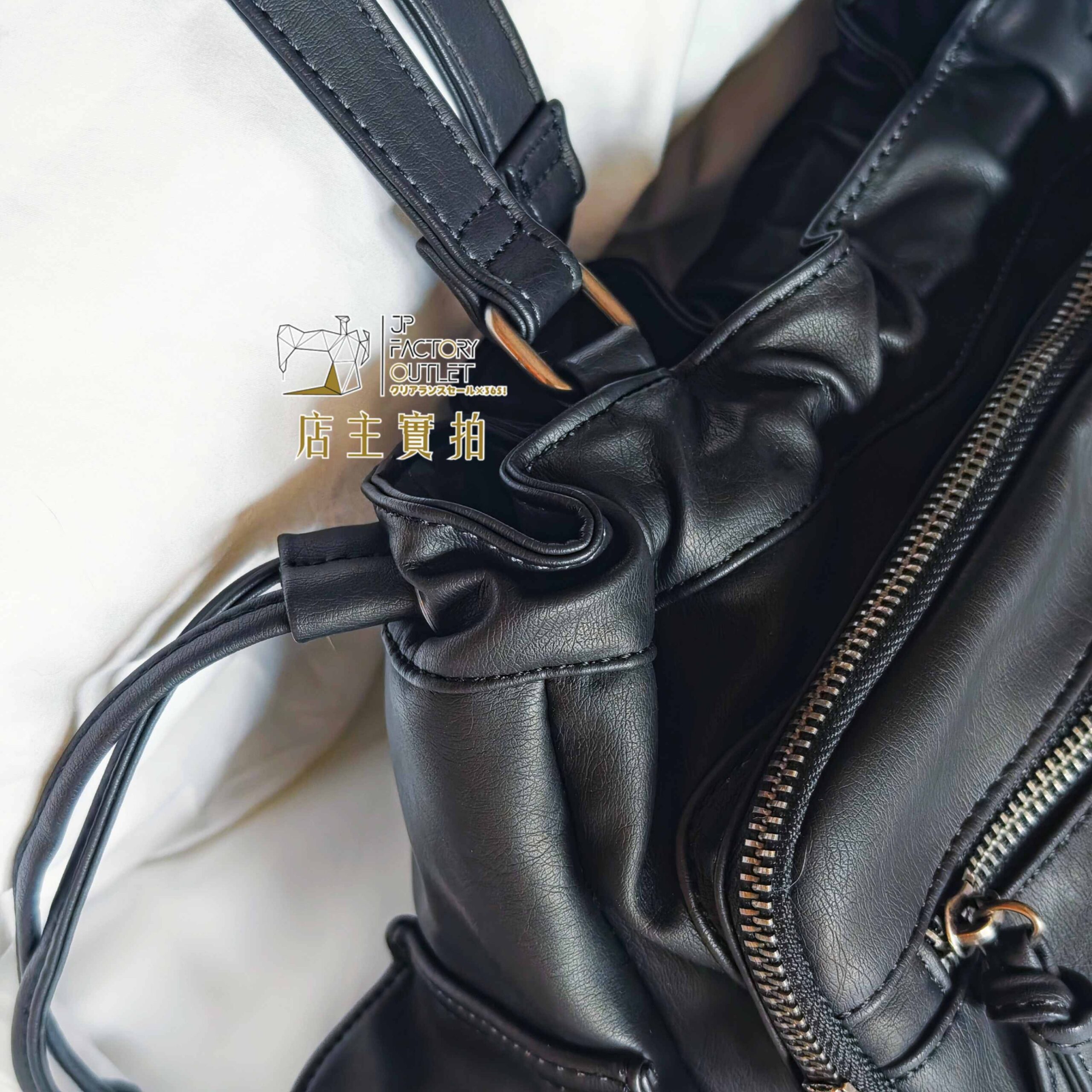 日本HEATHER 2WAY 柔軟仿皮 多分格雲朵包 2WAYマルチポケットBAG