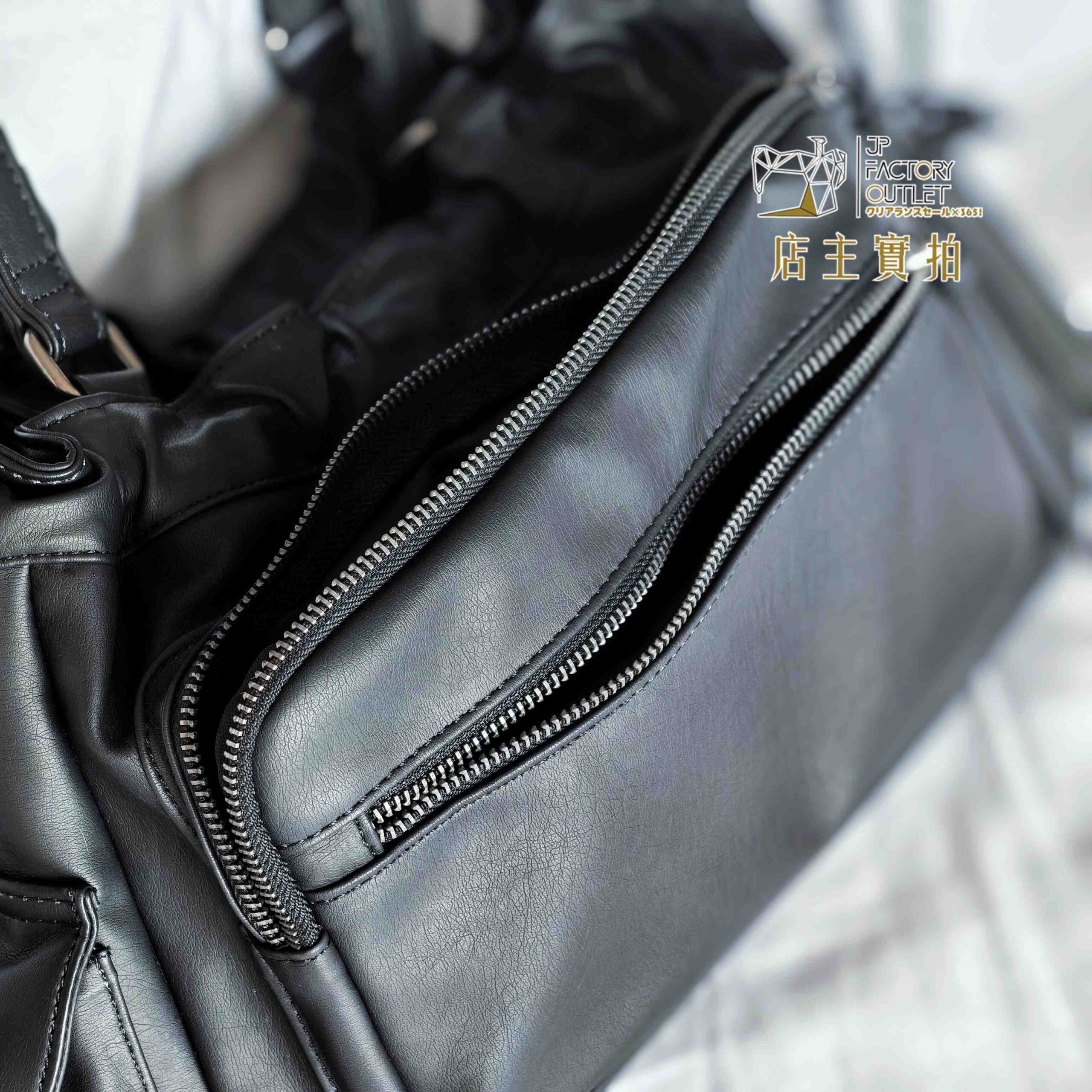 日本HEATHER 2WAY 柔軟仿皮 多分格雲朵包 2WAYマルチポケットBAG
