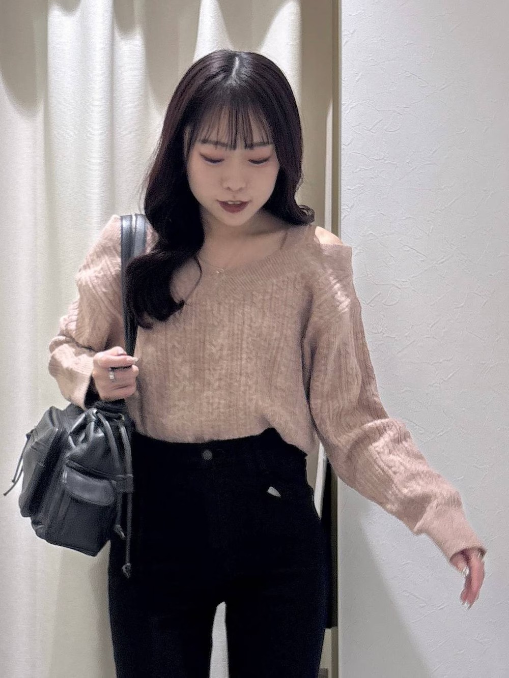 日本HEATHER 2WAY 柔軟仿皮 多分格雲朵包 2WAYマルチポケットBAG