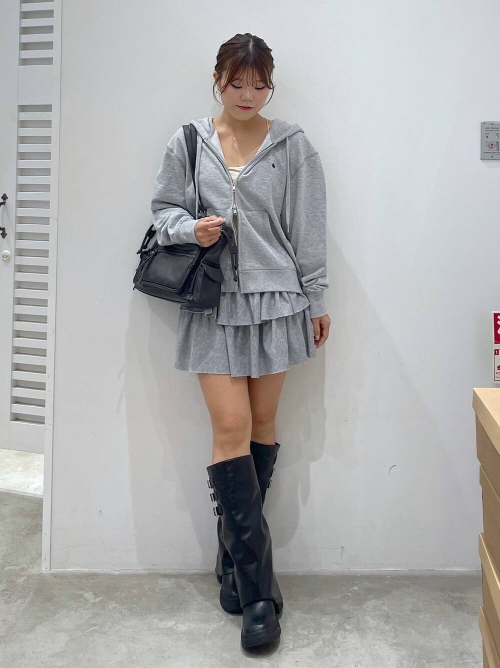 日本HEATHER 2WAY 柔軟仿皮 多分格雲朵包 2WAYマルチポケットBAG
