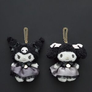 [早鳥包順豐自取💖]日本Maison de FLEUR KUROMI / MY MELODY 黑色系列 公仔掛飾チャーム